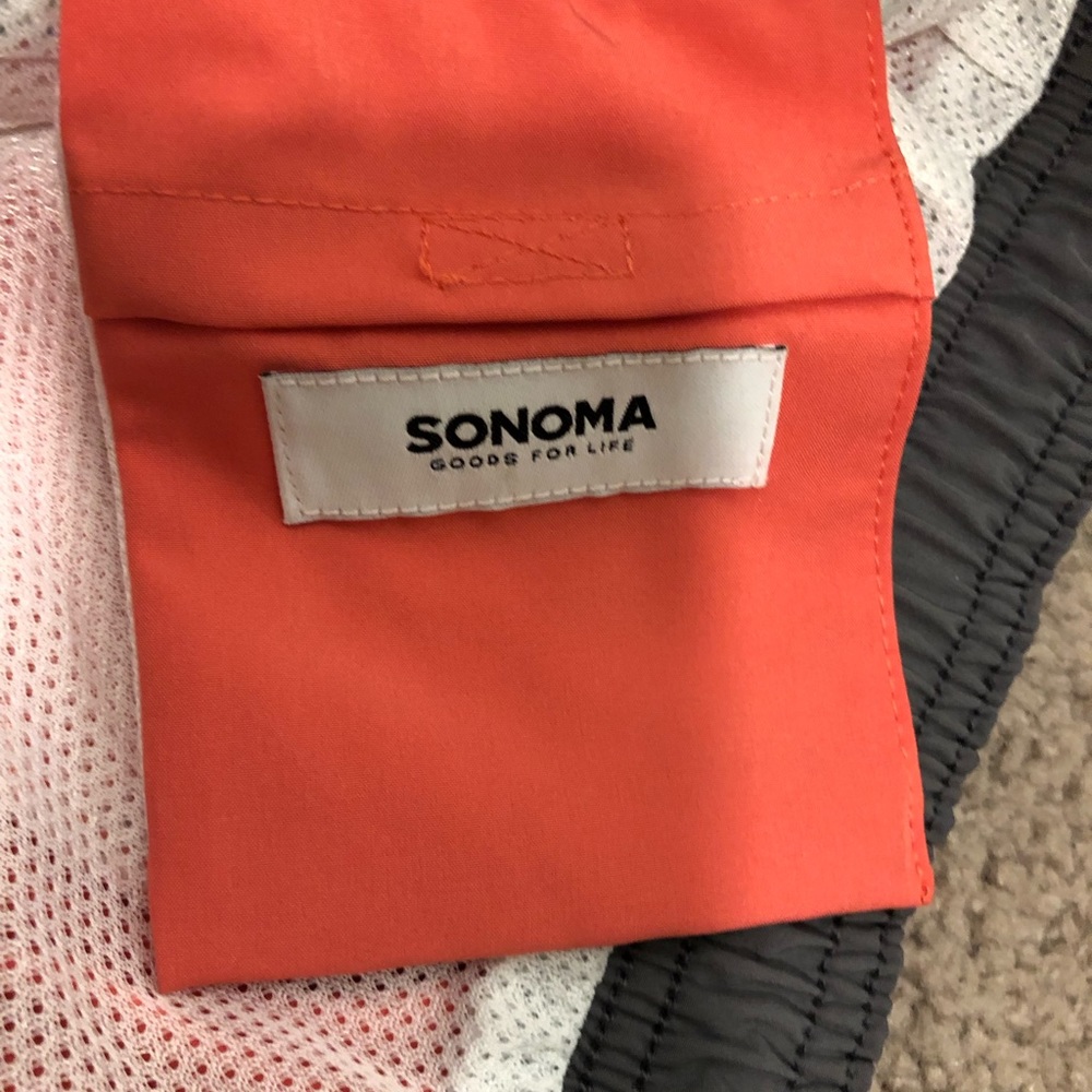 Sonoma Goods For Life Scallop Swim Trunks - Picture 3 of 4